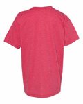 Hanes 5370 Youth EcoSmart ® 50/50 Cotton/Poly T-Shirt Back Thumbnail