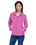 team 365 tt80w ladies' leader soft shell jacket Front Thumbnail