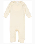 rabbit skins 4412 infant baby rib coverall Front Thumbnail