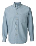 sierra pacific 3211 men's long sleeve denim Front Thumbnail