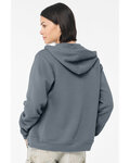 Bella + Canvas 3739 Unisex Sponge Fleece Full-Zip Hooded Sweatshirt Back Thumbnail