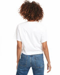 next level nl1580 ladies' ideal crop t-shirt Back Thumbnail