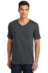 District DT1170 Mens Perfect Weight ® V-Neck Tee Front Thumbnail