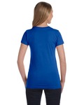 LAT 3616 Ladies Fitted Fine Jersey Tee Back Thumbnail
