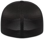 Pacific Headwear P401 Fusion Trucker Cap Back Thumbnail