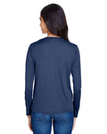 a4 nw3002 ladies' long sleeve cooling performance crew shirt Back Thumbnail