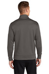 sport-tek st241 sport-wick ® fleece full-zip jacket Back Thumbnail