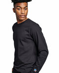 russell athletic 600lrus cotton classic long sleeve tee Side Thumbnail