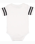 Rabbit Skins 4437 Infant Football Bodysuit Back Thumbnail