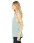 bella + canvas b8803 women's flowy scoop muscle tank Side Thumbnail
