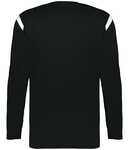 Badger Sport 225300Y YOUTH ON THE RISE LONG SLEEVE TEE Back Thumbnail