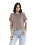 next level nl7610 ladies' heavyweight boxy t-shirt Front Thumbnail