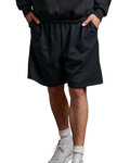 russell athletic 25843m basic cotton pocket shorts Side Thumbnail