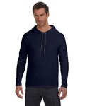 Anvil 987AN Adult Lightweight Long-Sleeve Hooded T-Shirt Side Thumbnail