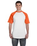 Augusta Sportswear 423 Baseball Short Sleeve Tee 2.0 Front Thumbnail