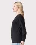 american apparel aa9410 super heavyweight long sleeve pocket tee Side Thumbnail