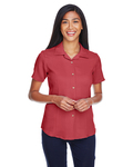 Harriton M570W Ladies' Bahama Cord Camp Shirt Front Thumbnail