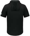 Russell Athletic R24TFM Legend Short Sleeve Tech Fleece Hoodie Back Thumbnail