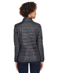 core365 ce700w ladies' prevail packable puffer jacket Back Thumbnail