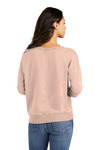 Port & Company LPC098V Ladies Beach Wash ® Garment-Dyed V-Neck Sweatshirt Back Thumbnail