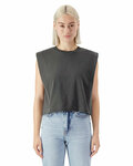american apparel 307gd heavyweight cotton women's garment dyed muscle Front Thumbnail