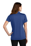 sport-tek lst680 ladies posicharge ® micro-mesh polo Back Thumbnail