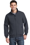port authority j337 soft shell bomber jacket Front Thumbnail