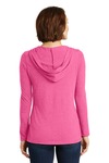 District DM139L Women's Perfect Tri ® Long Sleeve Hoodie Back Thumbnail