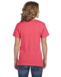 Anvil 392A Ladies' Featherweight V-Neck T-Shirt Back Thumbnail