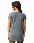 Alternative 2894B2 Ladies' Slinky-Jersey V-Neck T-Shirt Back Thumbnail