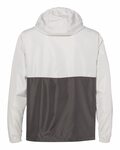Independent Trading Co. EXP54LWP Unisex Lightweight Quarter-Zip Windbreaker Pullover Jacket Back Thumbnail