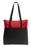 Port Authority BG407 Zip-Top Convention Tote Front Thumbnail