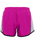 augusta sportswear 1266 girls pulse team shorts Back Thumbnail