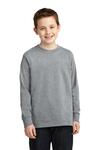 Port & Company PC54YLS Youth Long Sleeve Core Cotton Tee Front Thumbnail