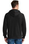 sport-tek f282 super heavyweight full-zip hooded sweatshirt Back Thumbnail