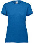 augusta sportswear 3067 ladies' 3.8 oz., tri-blend t-shirt Side Thumbnail