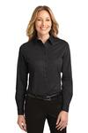 port authority l608 ladies long sleeve easy care shirt Front Thumbnail