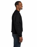 hanes p1607 unisex ecosmart® 50/50 crewneck sweatshirt Side Thumbnail