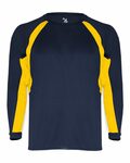 Badger Sport 2154 Hook L/S Youth Tee Front Thumbnail