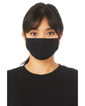 bella + canvas tt044 adult 2-ply reusable face mask Front Thumbnail