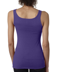 next level 3533 ladies' spandex jersey tank Back Thumbnail