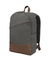 port authority bg210 cotton canvas backpack Front Thumbnail