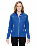 north end 78806 ladies' cadence interactive two-tone brush back jacket Front Thumbnail