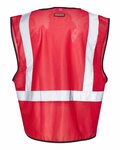 kishigo b120-b127 enhanced visibility non-ansi vest Back Thumbnail