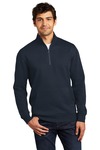 District DT6106 V.I.T. ™ Fleece 1/4-Zip Front Thumbnail