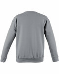 Just Hoods By AWDis JHA030 Adult Midweight College Crewneck Sweatshirt Back Thumbnail