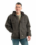 berne jc613 men's heartland washed duck zip-off hooded coat Front Thumbnail