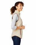 North End NE714W Ladies' Aura Sweater Fleece Vest Side Thumbnail