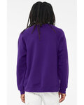 bella + canvas 3901 unisex sponge fleece crewneck sweatshirt Back Thumbnail
