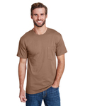 hanes w110 adult workwear pocket t-shirt Side Thumbnail